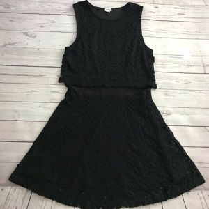 Garage A-Line Lace Dress